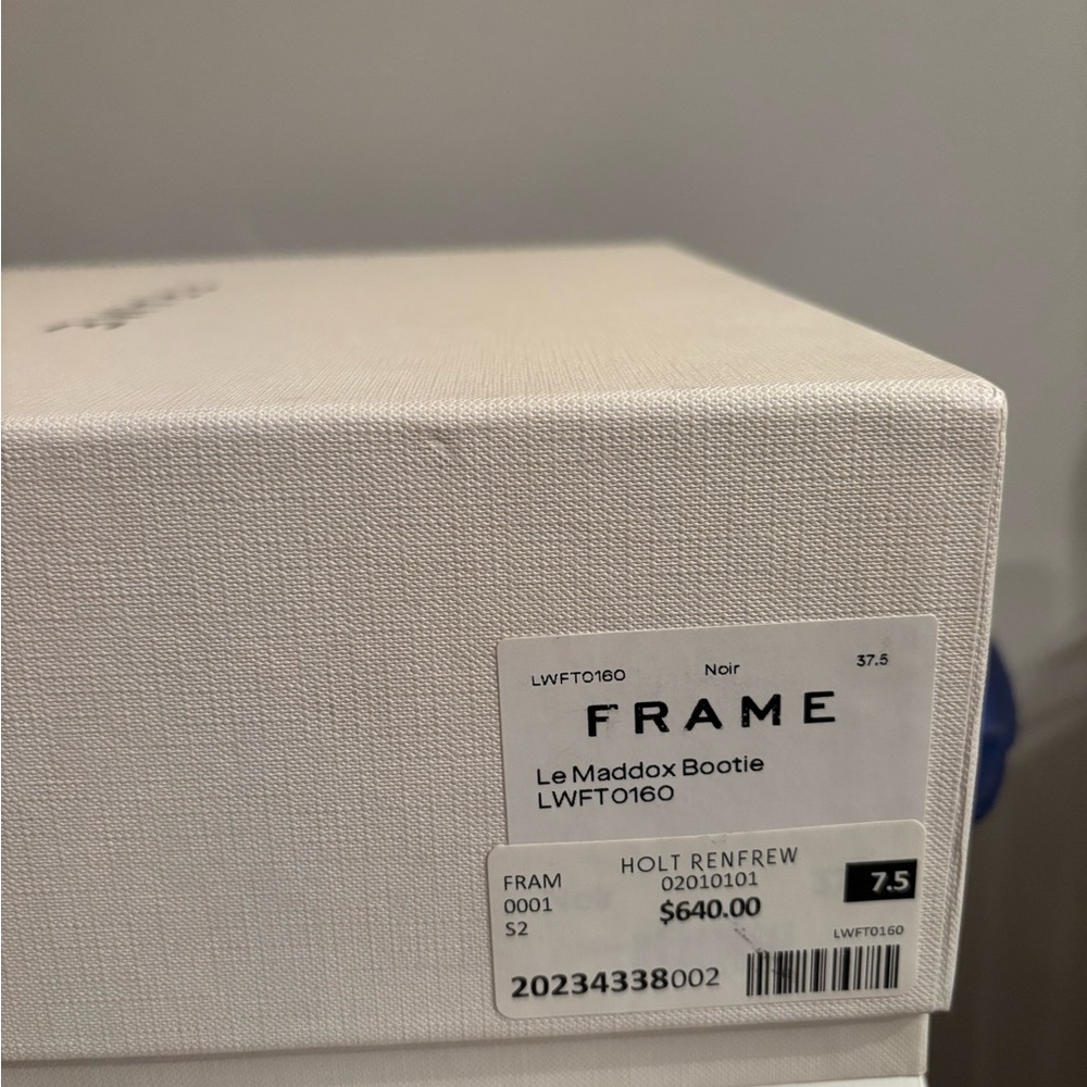 Frame Denim Le Maddox Bootie - Noir